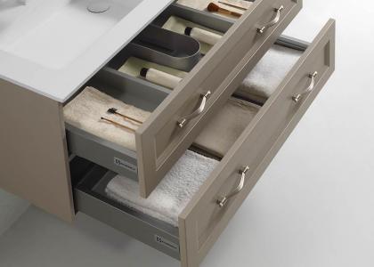 Metal drawer soft close hardware